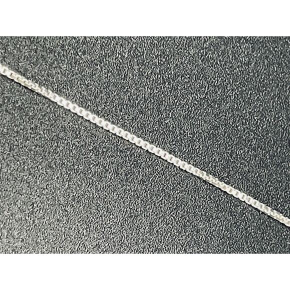 20” Sterling Silver Flower Pendant Necklace 925 I3 - Picture 2 of 9